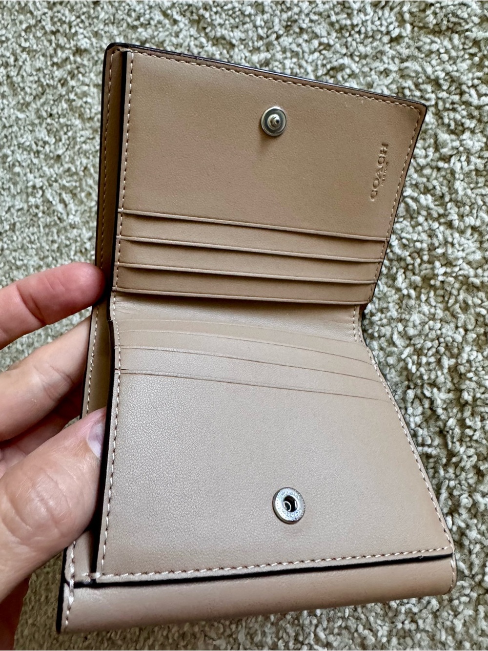 Coach Eliza Top-Handle Satchel with Matching Wallet - Picture 2 of 11